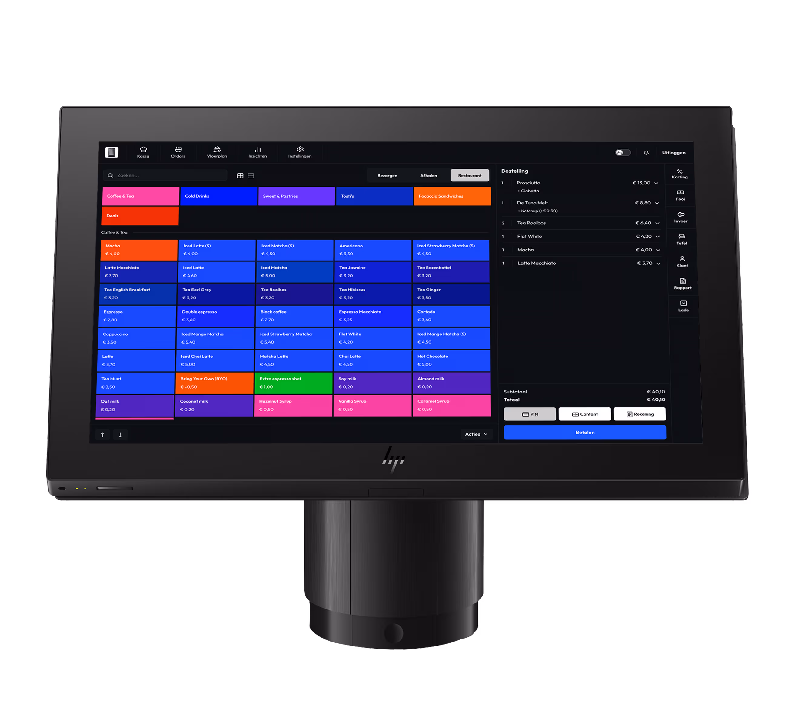 Horeca kassasoftware